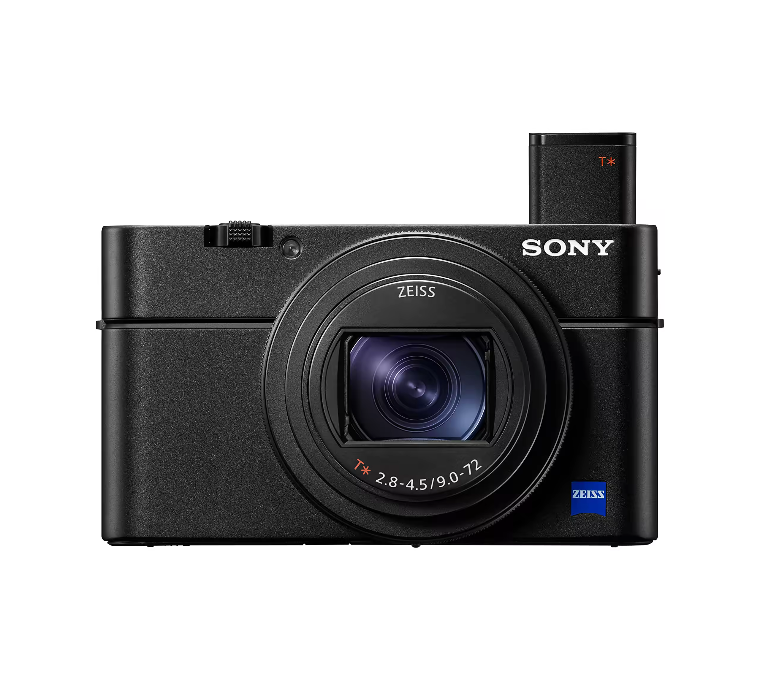 Sony RX100 VII déployé avec son moniteur articulé relevé à la verticale